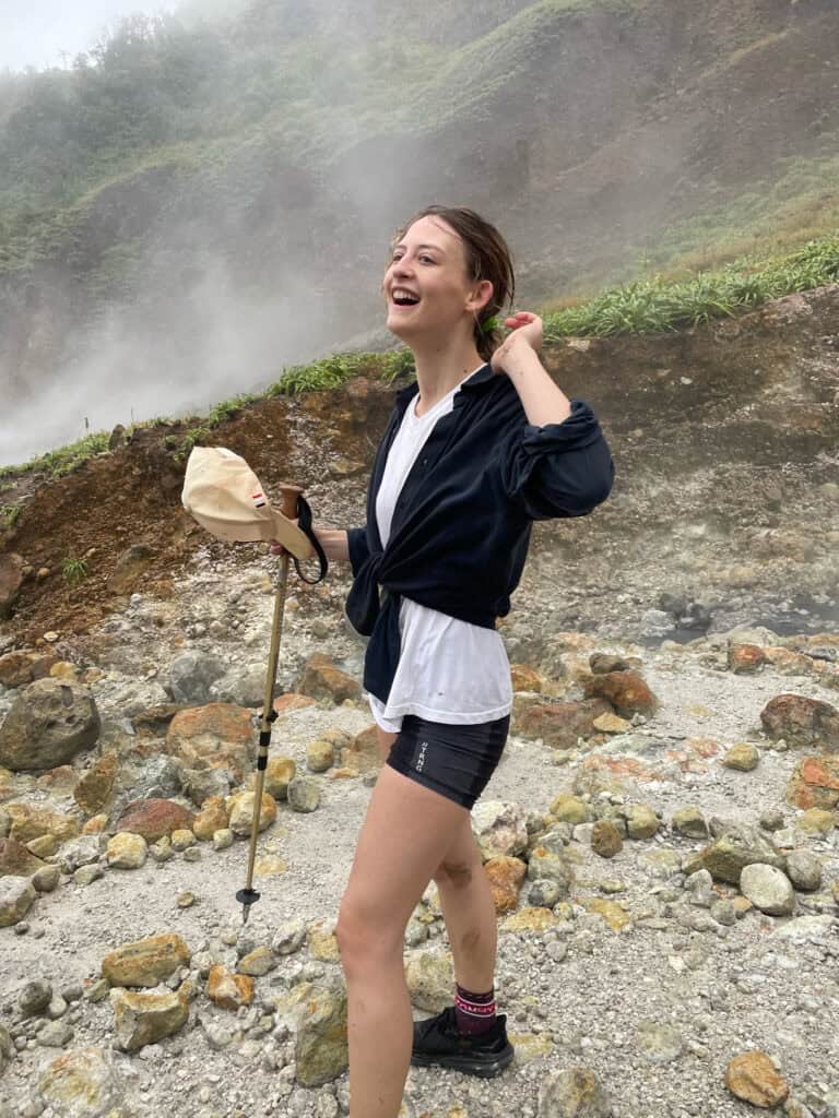 Standing in the Valley of Desolation in Dominica