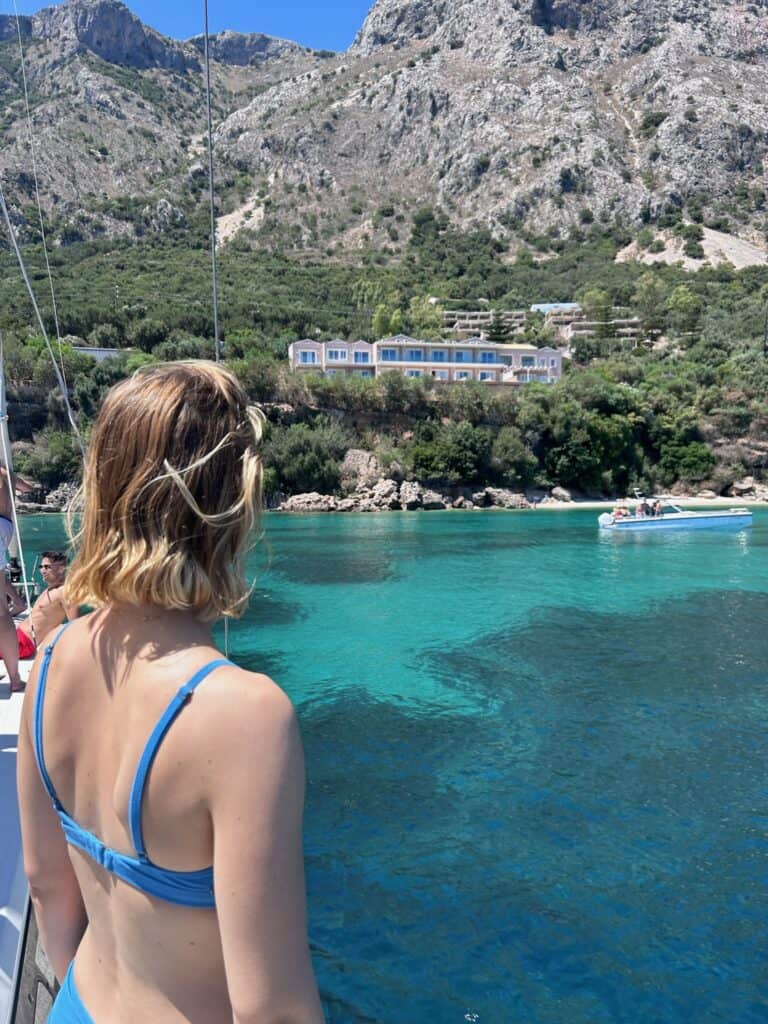 Sailing trip in Corfu